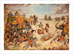 A Tiger Hunt at Jhajjar by Ghulam Ali Khan