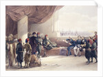 Ali Pasha with Colonel Patrick Campbell and French Engineers by Anonymous