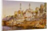 Mosque Ghat, Benares by William Simpson