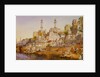 Mosque Ghat, Benares by William Simpson