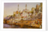 Mosque Ghat, Benares by William Simpson