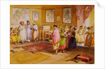 School of Mahratta Brahmin girls by William Simpson