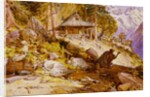 Children Sleeping in the Himalayas by William Simpson