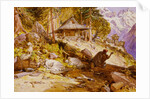 Children Sleeping in the Himalayas by William Simpson
