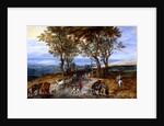 Country Road Scene with Figures by Jan Brueghel The Elder