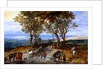 Country Road Scene with Figures by Jan Brueghel The Elder