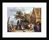 A Village Merrymaking at a Country Inn by David Teniers The Younger