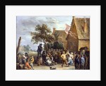 A Village Merrymaking at a Country Inn by David Teniers The Younger