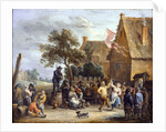 A Village Merrymaking at a Country Inn by David Teniers The Younger