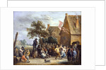 A Village Merrymaking at a Country Inn by David Teniers The Younger