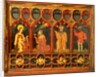 The Adoration of The Magi, roodscreen panel. England, 16th century by Unknown