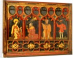 The Adoration of The Magi, roodscreen panel. England, 16th century by Unknown