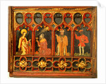 The Adoration of The Magi, roodscreen panel. England, 16th century by Unknown