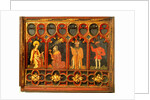 The Adoration of The Magi, roodscreen panel. England, 16th century by Unknown