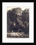 A Village Church Among Trees by Samuel Palmer