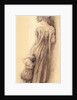 Life study of girl and child by William Mulready