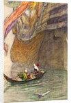 Sketch for The King of the Mountain by Claude Allin Shepperson