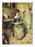 Portrait of a Lady by Frederick Cruickshank