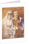 Prince George and Princess Mary of Teck by Thomas Walter Wilson