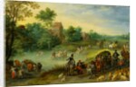 Travellers in a Landscape by Jan Brueghel The Elder