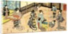 Interior view of a restuarant by Utagawa Kunisada I
