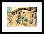 Interior view of a restuarant by Utagawa Kunisada I