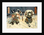 Two Actors in Performance by Utagawa Kunimasu