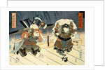 Two Actors in Performance by Utagawa Kunimasu