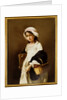 Girl with Basket and Portfolio by Unknown