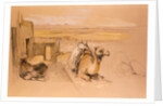 Camel in West Thebes, Egypt,  by John Frederick Lewis. England, 19th century by John Frederick Lewis