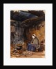 A Cottage Interior, watching the pot boil by John Frederick Lewis
