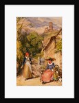 Scene in The Village of Godisberg, near Bonn by John Frederick Lewis