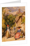 Scene in The Village of Godisberg, near Bonn by John Frederick Lewis