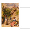 Scene in The Village of Godisberg, near Bonn by John Frederick Lewis