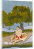 Ascetic seated on a tiger skin. Murshidabad, India, late 18th century by Unknown