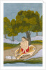 Ascetic seated on a tiger skin. Murshidabad, India, late 18th century by Unknown
