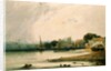 Lambeth Palace and Westminster Bridge by F.L.T. Francia