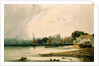 Lambeth Palace and Westminster Bridge by F.L.T. Francia
