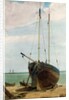Deal Lugger and Boats by F.L.T. Francia