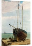 Deal Lugger and Boats by F.L.T. Francia