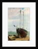 Deal Lugger and Boats by F.L.T. Francia