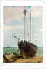 Deal Lugger and Boats by F.L.T. Francia