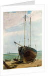 Deal Lugger and Boats by F.L.T. Francia