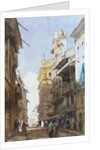 A Street in Verona by Richard Parkes Bonington