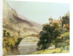 On the Rhone Valais, Switzerland by Richard Parkes Bonington