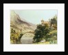 On the Rhone Valais, Switzerland by Richard Parkes Bonington