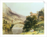 On the Rhone Valais, Switzerland by Richard Parkes Bonington
