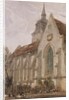 Church of St.Gilles, Abbeville by Richard Parkes Bonington
