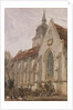 Church of St.Gilles, Abbeville by Richard Parkes Bonington