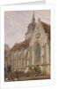 Church of St.Gilles, Abbeville by Richard Parkes Bonington